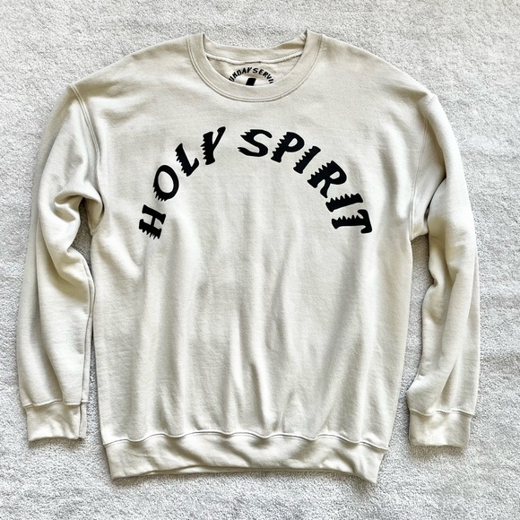 YEEZY KANYE WEST HOLY SPIRIT SUNDAY SERVICE Coachella Crewneck Size Large - Picture 2 of 8